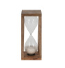 Reloj de arena de madera