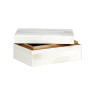 Caja decorativa blanca 