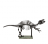 Esqueleto dinosaurio de metal 