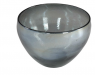 Bowl de vidrio gris