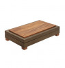 Caja de madera con diseño grande 