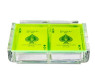 Cartas neon verde