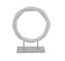 Escultura circular de cerámica