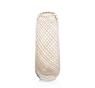 Florero de lineas largo beige