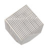 Cubo decorativo de líneas 