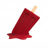 Paleta derretida roja. 