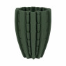 Florero 3D verde