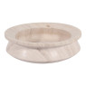 Cuenco de marmól beige