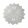 Flor de mármol blanca