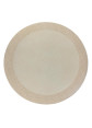 Set de manteles redondos beige