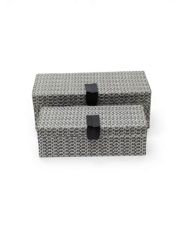 Set de cejas gris con negro 