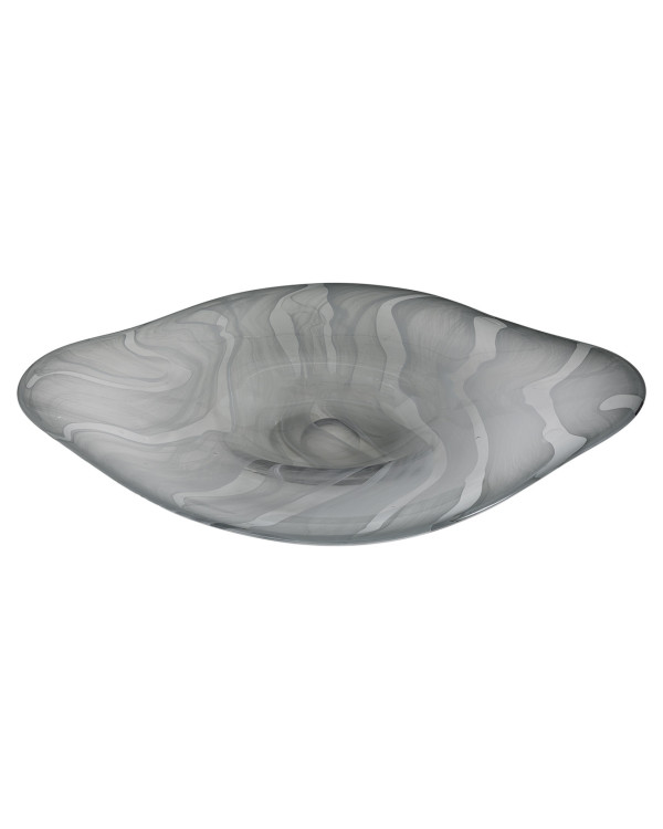 Bowl gris de vidrio