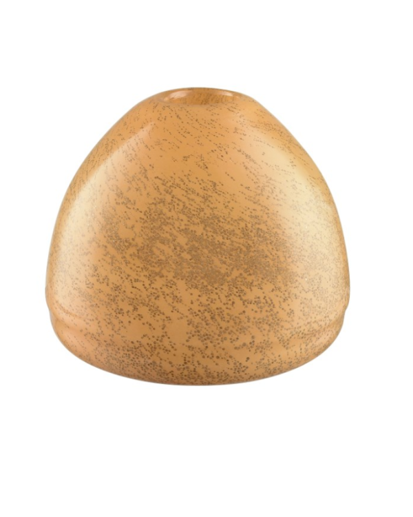 Florero naranja pequeño