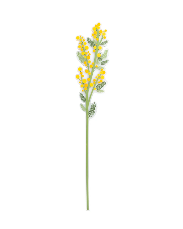 Flor Mimosa de acrílico grande 