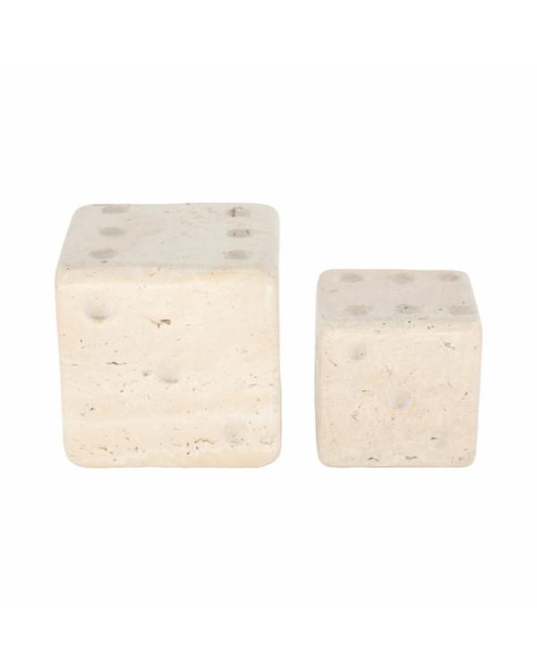 Set dados de piedra