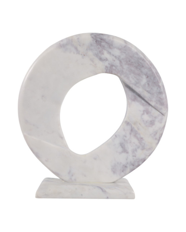 Escultura redonda de marmol