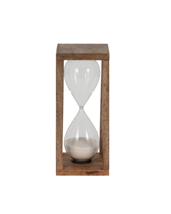 Reloj de arena de madera
