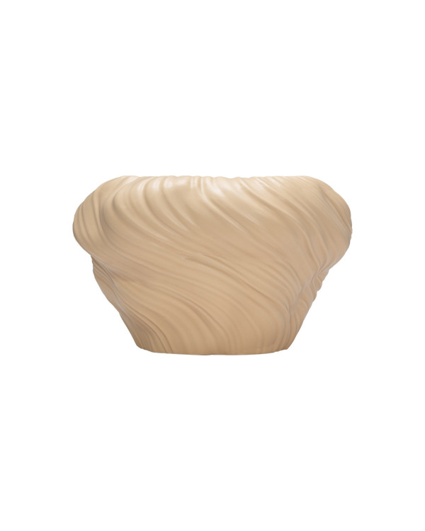 Jarrón chico beige
