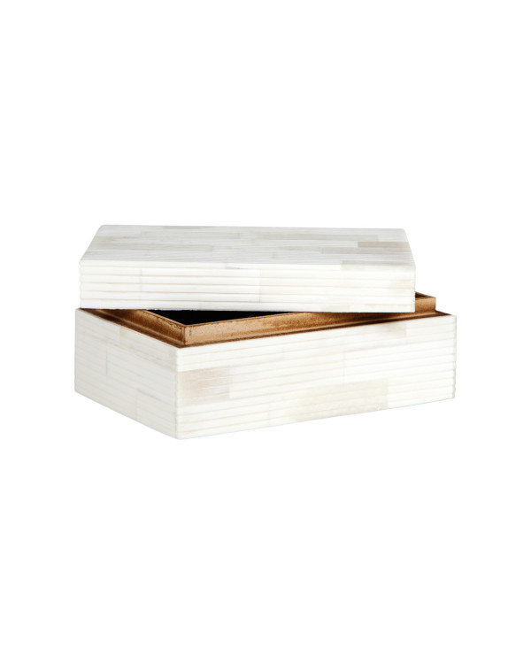 Caja decorativa blanca 