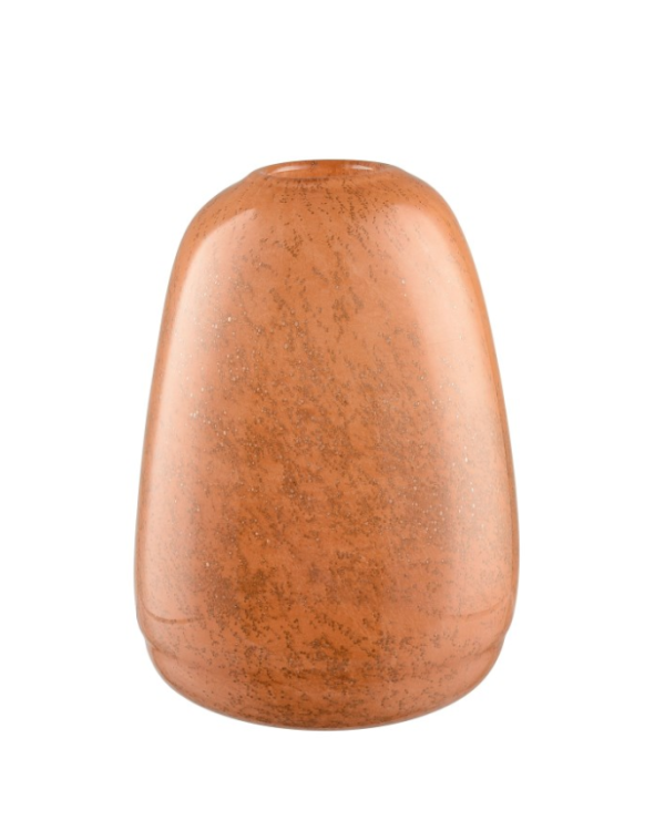 Florero naranja alto