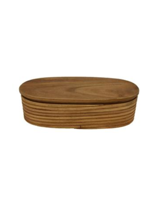 Caja decorativa de madera