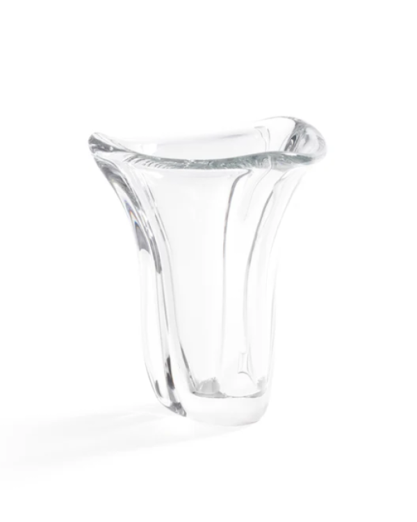 Jarrón de vidrio soplado chico 