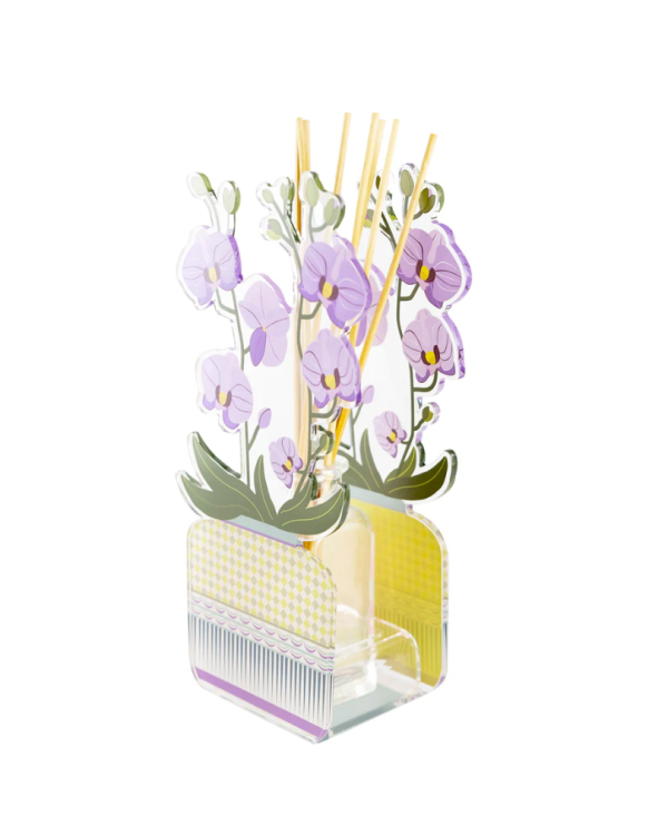 Difusor de Orquídeas de acrílico grande 