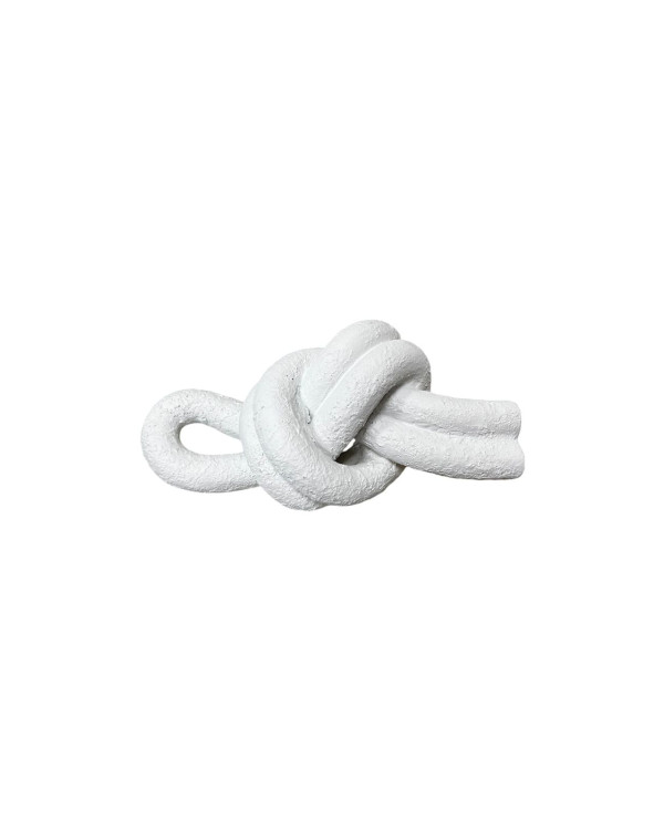 Nudo blanco de resina