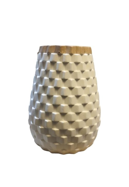 Base con textura blanca