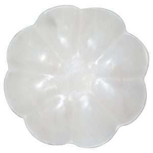 Base de mármol de flor