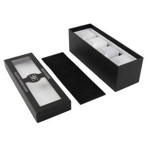 Alternative view of Set de 4 anillos de servilletas cristal