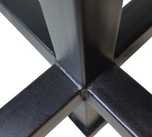 Alternative view of Set de dos taches de metal negro