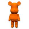 Bearbrick anaranjado.