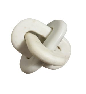 Alternative view of Nudo blanco de mármol