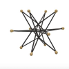 Estrella asimétrica de metal