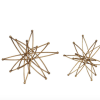 Set de estrellas doradas.