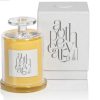 Vela aromatica amarilla con capelo chica