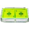 Cartas neon verde