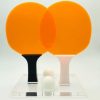 Ping pong neon anaranjado