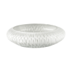 Bowl blanco de vidrio