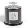 Vela aromatica negra con capelo