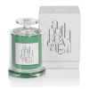 Vela aromatica verde con capelo chica