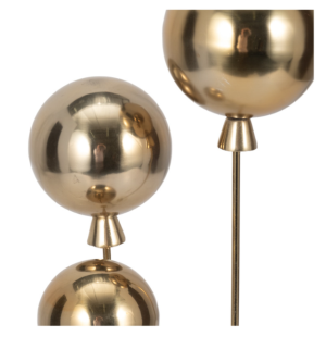 Alternative view of Set de globos dorados