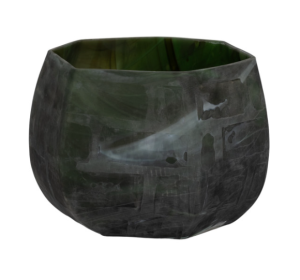 Bowl verde opaco grande