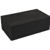 Caja decorativa negra con texturas chica