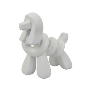 Perro French Poodle chico