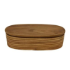 Caja alargada de madera