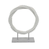 Escultura circular de madera