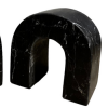 Portalibro de mármol negro