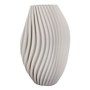 Alternative view of Jarrón con ondas 3D